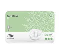 LILLE Suprem Fit All-in-One Briefs, Pack of 20, Maxi, Small, Adult Diapers for Men and Women, Incontinence Pants with Anti-Leak Barriers for Hygienic Use, Absorbent Undergarments
