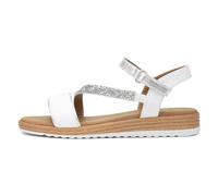 Lilley Junior Sherwood Girls White Strappy Sandal - Size 12 Child UK - White