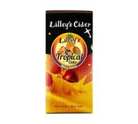 Lilley’s Cider - Tropical 4.0% - Sweet Still Cider with Pink Grapefruit, Pineapple, Mango & Lime - Refreshing Fruity Caribbean Blend - Vegan & Gluten-Free - 3L Bag in Box