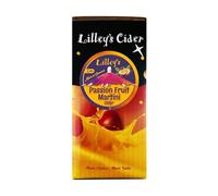 Lilley's Cider Passion Fruit Martini 3.4% 3L Bag in Box - Sweet Still Fruit Cider with Vanilla, Lime & Tropical Notes - Vegan, Gluten-Free, Ideal for Summer Parties & Cocktails