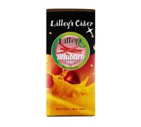 Lilley's Cider - Rhubarb Cider 4% ABV - Sweet Still Cider with Crisp Apple and Tangy Rhubarb, Vegan & Gluten-Free, Refreshing and Tart Twist - Bag in Box 3L