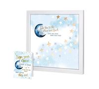 Lillian Rose Love You to The Moon Baby Shower Guest Signing Picture
