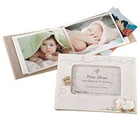 Lillian Rose Photo Album with Photo Frame On Cover, Little Lamb, 4.75" x 7"
