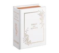 Lillian Rose Wedding Ring Book Box, One Size, White