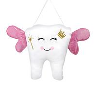 Lillian Rose Winged Tooth Fairy Pillow, White