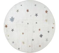 Lillian Round Kids Rug - Machine Washable - LLL2341 - Beige - 160cm x 160cm