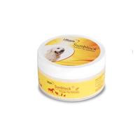 Lillidale Animal Sunblock Powder - Sun Screen for Dogs, Horses, Cats & Other Animals - 24 Hr Protection - Natural Mineral Formula to Block all UVA & UVB Rays (35g Pot)