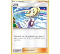 Lillie 125/156 Uncommon Trainer Card (Pokemon SM Ultra Prism) + 1x TitanCards® Toploader