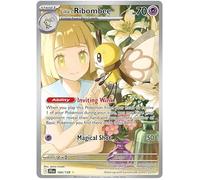 Lillie's Ribombee 164/159 Illustration Rare Pokemon Card | Journey Together Set | Scarlet & Violet Series | Titan Authenticated