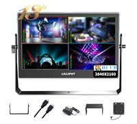 LILLIPUT A13 400 Nits 13.3 Inch OLED Camera Field Monitor 4K HDMI Input/Output Full HD 3840 × 2160 IPS Camera Monitor Belongs Video Peaking Multiview Focus Assist