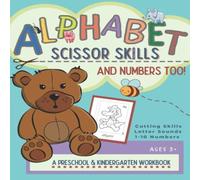 Lilliput Learning Alphabet Scissor Skills Numbers Too : Alphabet Scissor Skills Lilliput Learning Multicolor