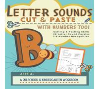 Lilliput Learning Letter Sounds Cut Paste with Numbers Too : A Preschool and Lilliput Learning Multicolor