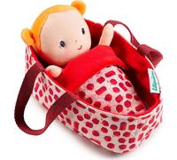 Lilliputiens Agathe Baby Doll 22cm Carrycot Plush Toy Kids Gift