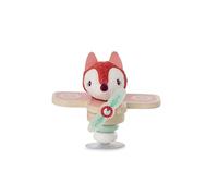LILLIPUTIENS, Alice Aeroplane Suction-Cup Swing Rattle, From 6 Months | Aeroplane with Fox Soft Toy, Rattle and Suction Cup for Easy Fixing, Includes 1 Plane, 15 x 14.4 x 13.8 cm