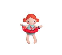 LILLIPUTIENS - Axelle Bath Doll with Crab Ring - Interactive Bath Toy with Removable Crab Float - Stimulates Imagination - Quick Drying - Ideal for Bath Time - From 9 Months - 83425
