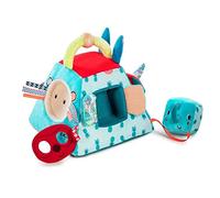 LILLIPUTIENS - Baby Activity Pyramid Marius - Sensory Awakening Toy with Characters, Rattles, and Hiding Spots - Develops Psychomotor Skills - Ideal First Age Toy - 83067