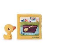 LILLIPUTIENS - Cloth Activity Book - Farm Theme - Baby Book 12 Months - Learning Colours, Animals - Develops Touch - From 18 Months