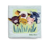 Lilliputiens - Fabric Activity Book - Babies on the Farm - Educational Toy for Travel & Home - Sensory Development & Coordination - Ages 10 months and up - 83856