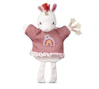 Lilliputiens - Hand Puppet - Lena the Unicorn - Interactive Toy for Children - For Telling Fun Stories - Stimulates Imagination - Ages 2+ - 83641