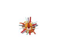 LILLIPUTIENS - Jack the Lion Ball - Fabric Activity Ball for Babies and Toddlers - Sensory Stimulation with Sounds and Textures - Motor Skills and Discovery Toy - Machine Washable - From 6 Months