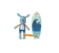 LILLIPUTIENS - Magic Surfer Joe - Interactive Bath Toy with Color-Changing Effects - Drawings Appear in Water - Fun Figurine - From 2 Years - Bath and Water Play - 83543