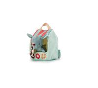 LILLIPUTIENS - Joe the Donut Merchant - Fabric Toy for Children with Donut Stand, Character, and Accessories - Stimulates Fine Motor Skills, Imagination, and Thinking - From 2 Years - 83494