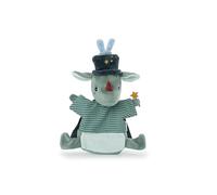 LILLIPUTIENS, Joe the Magician, Hand Puppet, From 2 Years | Stretchy Rabbit Hidden in the hat and varied tactile fabrics for pretend magic tricks, 30 Cm