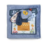 Lilliputiens - Fabric Activity Book - Jules' Garage - Educational Toy for Travel & Home - Sensory Development & Coordination - From 12 Months - 83585