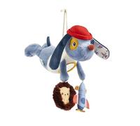 Lilliputiens, Jules Dog Acti-Nomad Hanging Baby Toy, From 3 Months | Hanging Activity Toy for Infant Carrier, Pushchair, Car or Play Gym, With Bead Rattle, Mirror and Newborn Gift Appeal