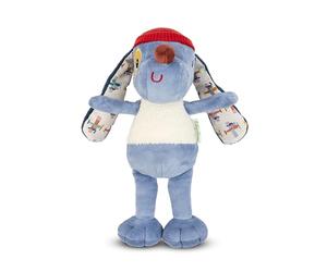 LILLIPUTIENS, Jules the Dog, Cuddly Soft Toy, From 3 Months | Illustrated Gift Box Doubles as storage, 27 Cm, Machine Washable at 30°C