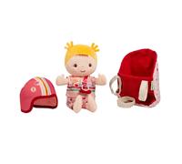 Lilliputiens Lena And Bicycle Seat Doll