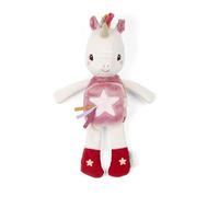 Lilliputiens, Lena Glow-in-the-Dark Storybook Soft Toy, From 6 Months | Bedtime Picture Book Hidden on the Tummy, Glow-in-the-Dark Stars and a Baby Soft Toy That Shines in the Dark