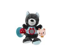 LILLIPUTIENS - Louis Activity Plush - Travel toy with suction cup for car, train, etc. - Sound and light activities - Stimulates and entertains baby on the go - From 6 months - 83525