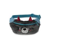 Lilliputiens, Louis the Wolf, Soft Children’s Bum Bag, from 2 Years | Adjustable Clip Strap, Zip Closure, Very Soft Polyester, Accessory for children’s outings