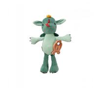 LILLIPUTIENS - Musical Plush - Joe the Dragon - Sound Toy to Comfort and Awaken Baby from Birth - With Soft Melody and Wooden Pan Flute - Ideal Birth Gift - 83392