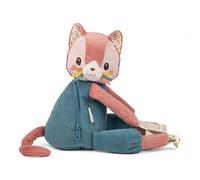 Lilliputiens Jeanne The Cat Soft Backpack Blue