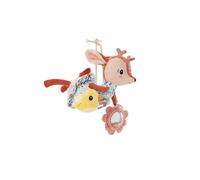 LILLIPUTIENS - Stella the Fawn Acti-Nomad - Baby Activity Toy - Perfect for Stroller or Car Seat - Sensory Stimulation - Soft and Fun Travel Companion - From Birth - 83521
