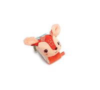 Lilliputiens - Organic Cotton Rattle Bracelet Stella The Fawn - Soft Sensory Toy for Wrist or Ankle with Bell and crinkly Paper - Stimulates Sight and Hearing - for Babies from 1 Month - 83387