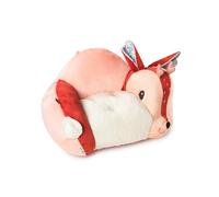 Lilliputiens, Stella the Fawn Kids’ Chair, Coral Pink, From 12 Months | Soft, Varied Textures, Children’s Décor and Comfortable Seat for bedrooms, Reading Corners or Playrooms