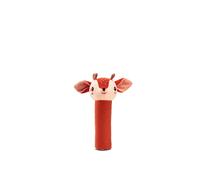 LILLIPUTIENS - Squeaky Rattle - Stella the Fawn - Baby Sensory Toy with Fun Sound - Made of Organic Cotton - Soft and Amusing Companion for Baby - From Birth - Awakening Toy - 83389