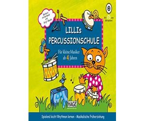 Lillis Percussionschule mit CD: Spielend leicht, Hintermeier, Baude, Hage.