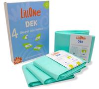 LillOne Refill Bags Compatible with Korbell Classic 16-Liter and Litter Champ Bins - Pack of 4 Refills Nappy Bin