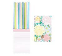 Lilly Pulitzer Cute Notepad for To Do Lists or Work, Mini Lined Pocket Note Pad for Writings (Lilly Garden Home)