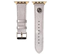 Lilly Pulitzer Genuine Leather Watch Band Sized to Fit 40mm, 44mm, 45mm & 46mm Smartwatches, Compatible with Apple Watch Series 1-6 and SE (Gold)