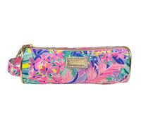 Lilly Pulitzer Pencil Pouch Holder, Cute Travel Bag/Case with Carrying Handle and Zip Close, It Was All A Dream