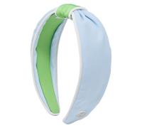 Lilly Pulitzer Top Knot Headband for Women, Colorful Knotted Headband, Cute Hair Accessories for Women, Sunwashed Blue/Jade Lime
