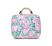 Lilly Pulitzer Women's Constance Cosmetic Case Bag, Pink Quartz Panda N Bows, One Size
