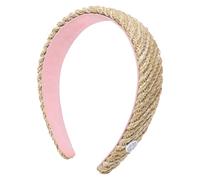 Lilly Pulitzer Women's Fashion Headband, Woven Raffia Hair Accessories for Teens and Adults, Raffia