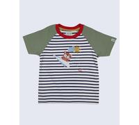 Lilly + Sid Boy's Plane Sid Applique T-Shirt | Size: 6-12 m Lilly + Sid Multicolor 6-12 m