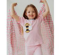 Lilly + Sid Girl's Lilly & Stripe T-Shirts - 2 Pack | Size: 1-2 Years Lilly + Sid Multicolor 1-2 Years
